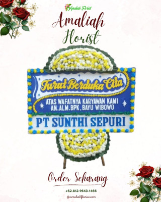 Papan Bunga Duka di Cikande Permai