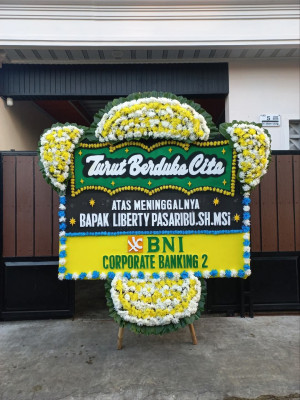 Papan Bunga Duka di Cikande Permai