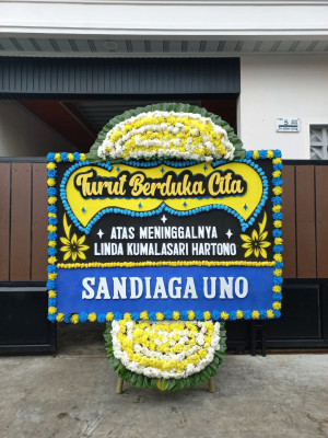 Papan Bunga Duka di Cikande Permai